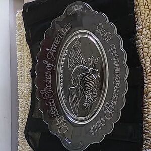 Bicentennial oval pate